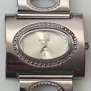 Rumors Women's Silver Tone Quartz Watch